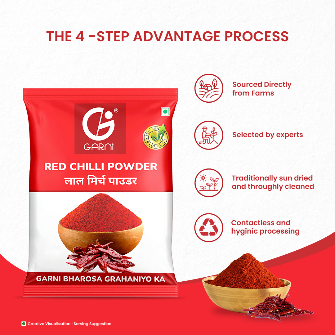Garni Red Chilli Powder, 500G
