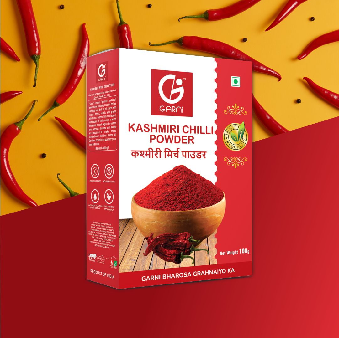 Garni Kashmiri Chilli Powder, 100G