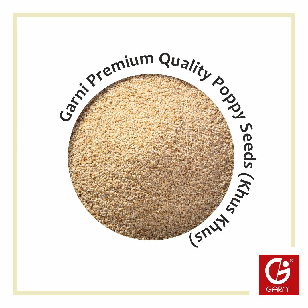 Garni Natural Khus Khus Whole  | Poppy Seeds 50g